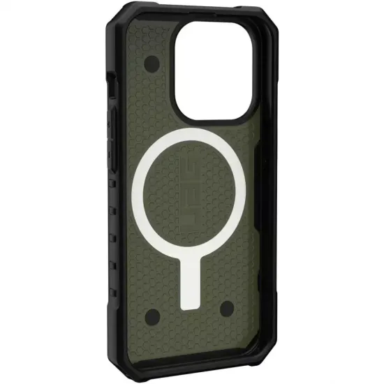 Чехол с поддержкой MAGSAFE Uag Pathfinder для iPhone 14 Pro 6.1", цвет оливковый (Olive)