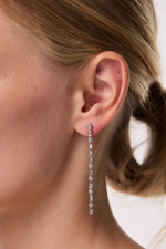 Серьги длинные Jouets Silver