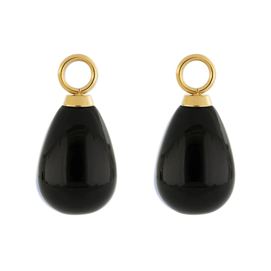 Подвеска на серьгу Coeur de Lion Gold-Black 0050/44-1316