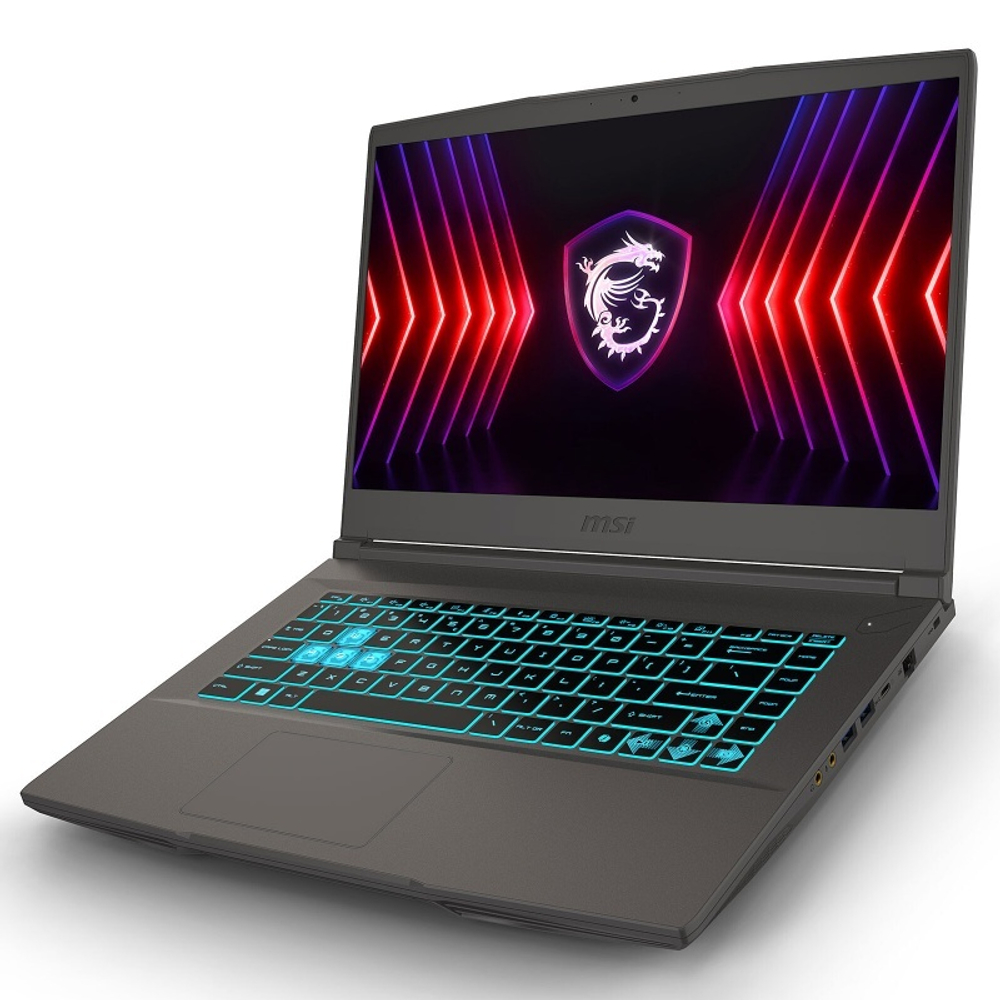 Ноутбук MSI Thin 15 B12UC-2632XRU Core i5 12450H, 16Gb, SSD 512Gb, RTX 3050 4Gb 15.6" IPS FHD (1920x1080) Free DOS grey