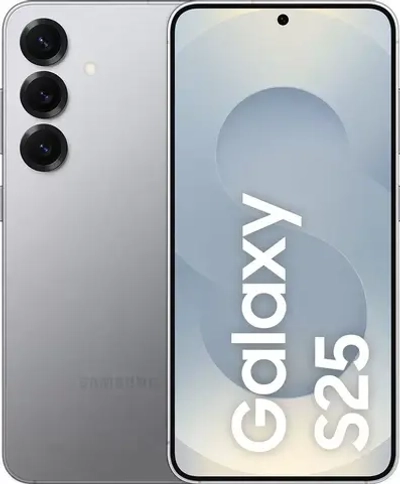 Смартфон Samsung Galaxy S25 12/256 ГБ, серебряный (Silver Shadow)