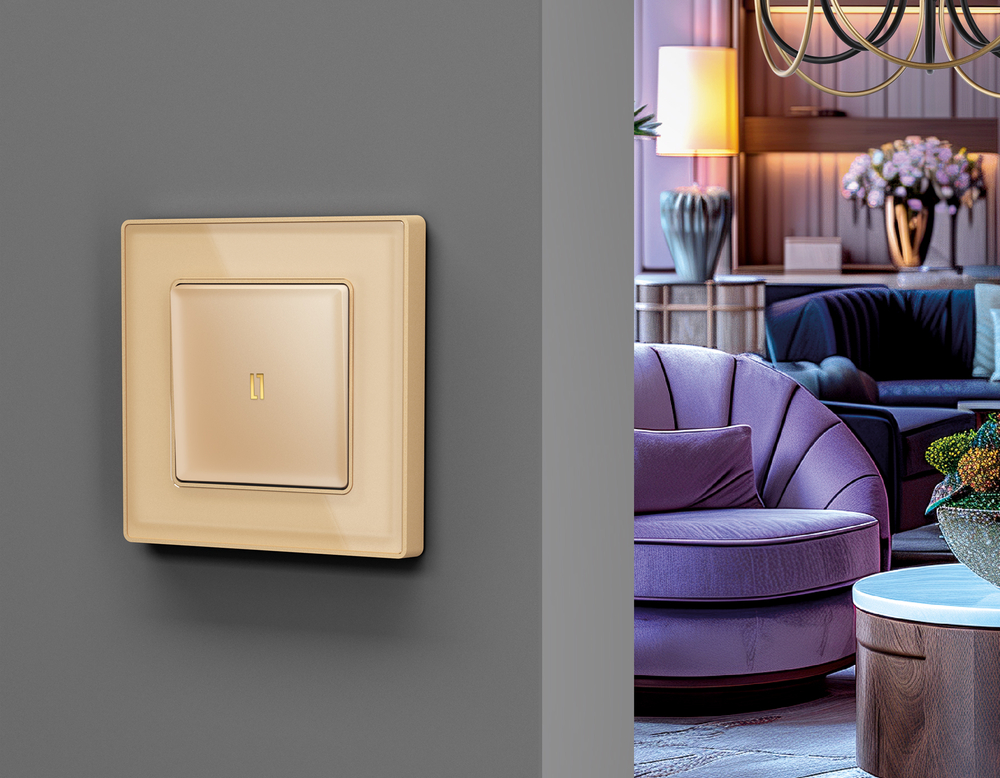 AF580602 Рамка ALFA Arctic (Шампань Стекло органическое) 2-ая