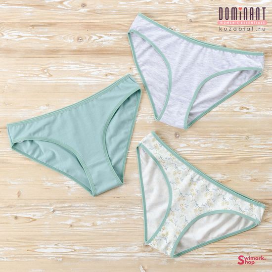 Трусики женские DOMINANT 35000-141, BIKINI, 3 шт. в уп.