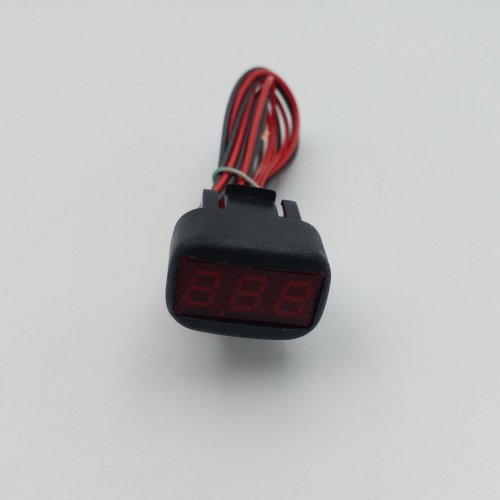 Индикатор напряжения ИН-12 LADA красного цвета для автомобилей ВАЗ 2113-2115, 2110-2112, Лада Калина, Шевроле Нива