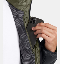 Пуховик Under Armour Legend Down Marine OD Green / Black