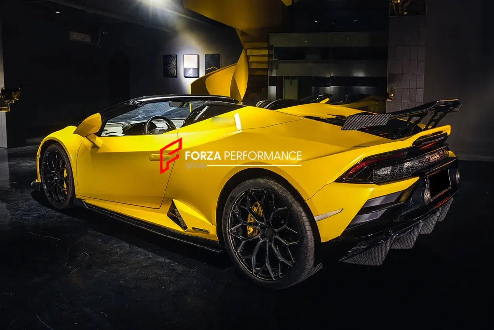 Широкий карбоновый обвес для Lamborghini Huracan Evo 2019-2023 Ламборгини Хуракан
