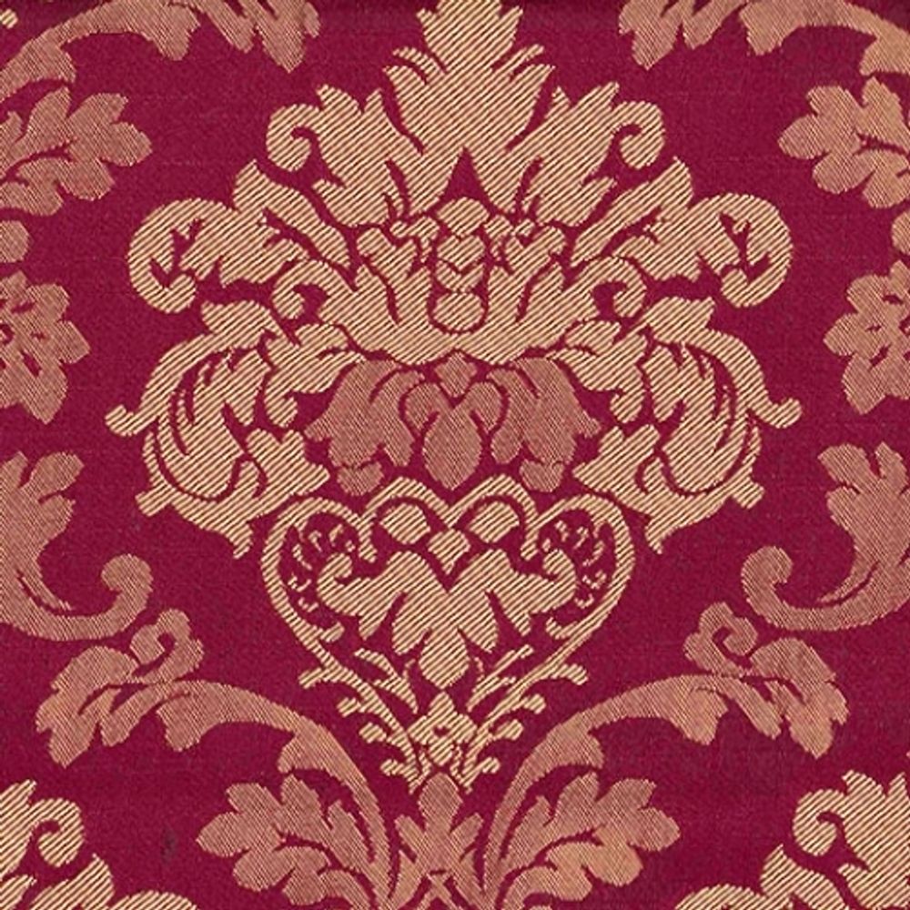 Жаккард Damask bordo (Дамаск бордо)