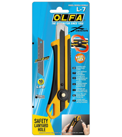 OLFA 18 мм, Трещоточный нож (OL-L-7)