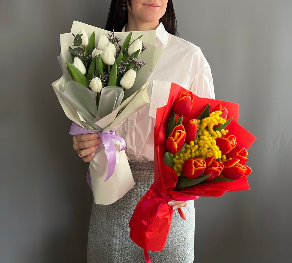 Композиция в керамическом кашпо