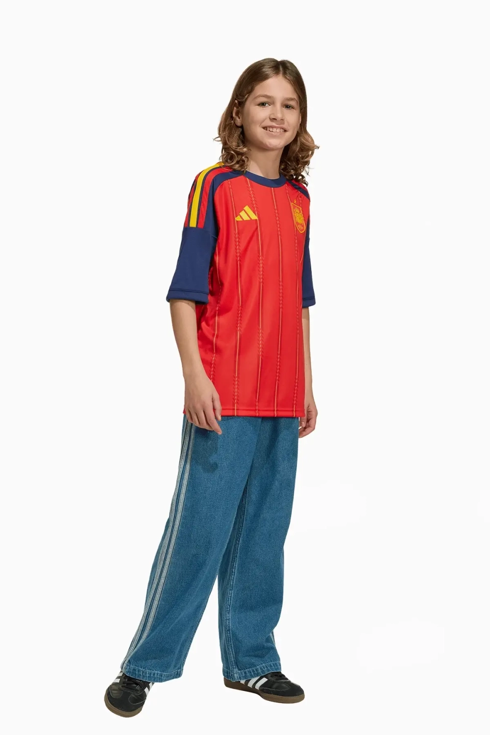 Футболка adidas Spain 2026 Home Junior - красный