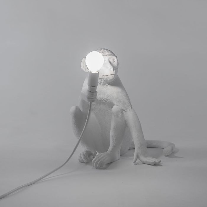 Настольная лампа Seletti Monkey Lamp Sitting 14882