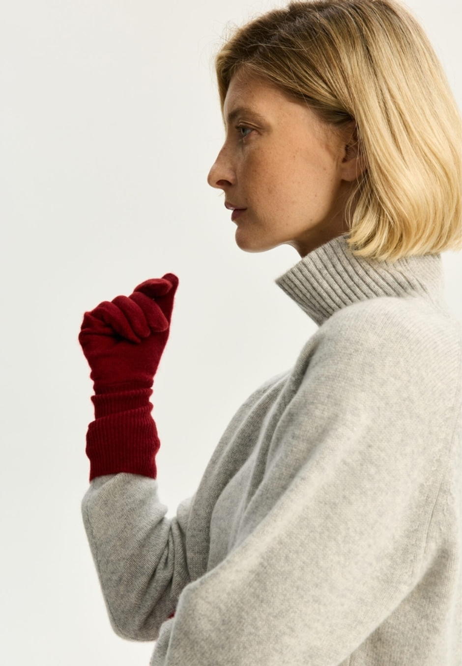 Перчатки кашемировые