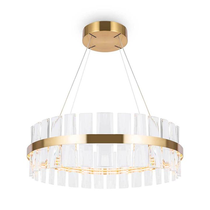 Подвесная светодиодная люстра Maytoni Mirage MOD173PL-L45BS3K