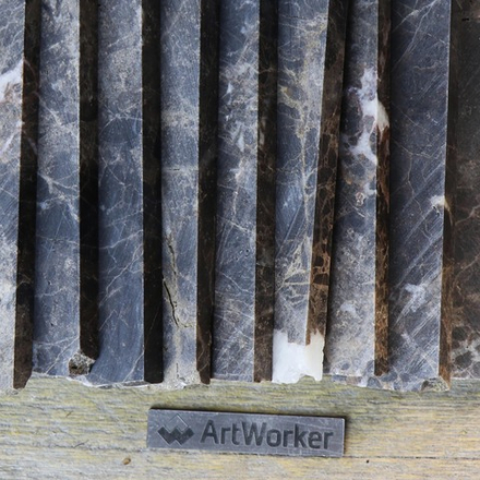 Emperador Dark (Император Дарк)** - натуральный пиленный камень, 1 кг