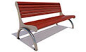 Стальные скамейки