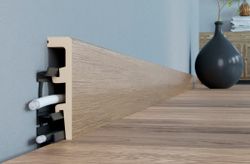 Плинтус Integra 20 дуб борнео, 2400x80x20 мм