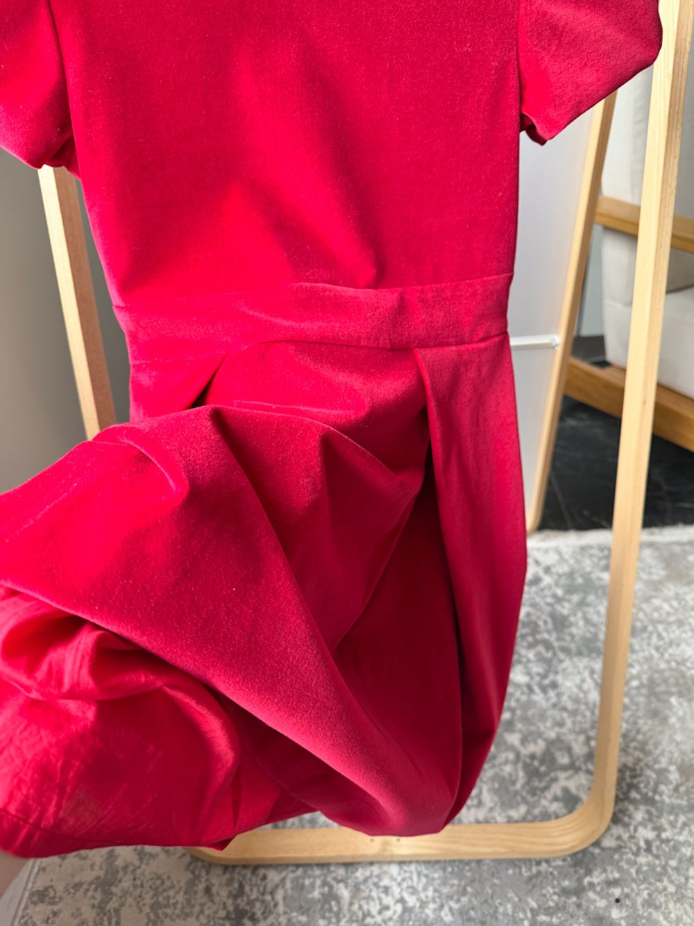 Бархатное платье Jacadi, 140