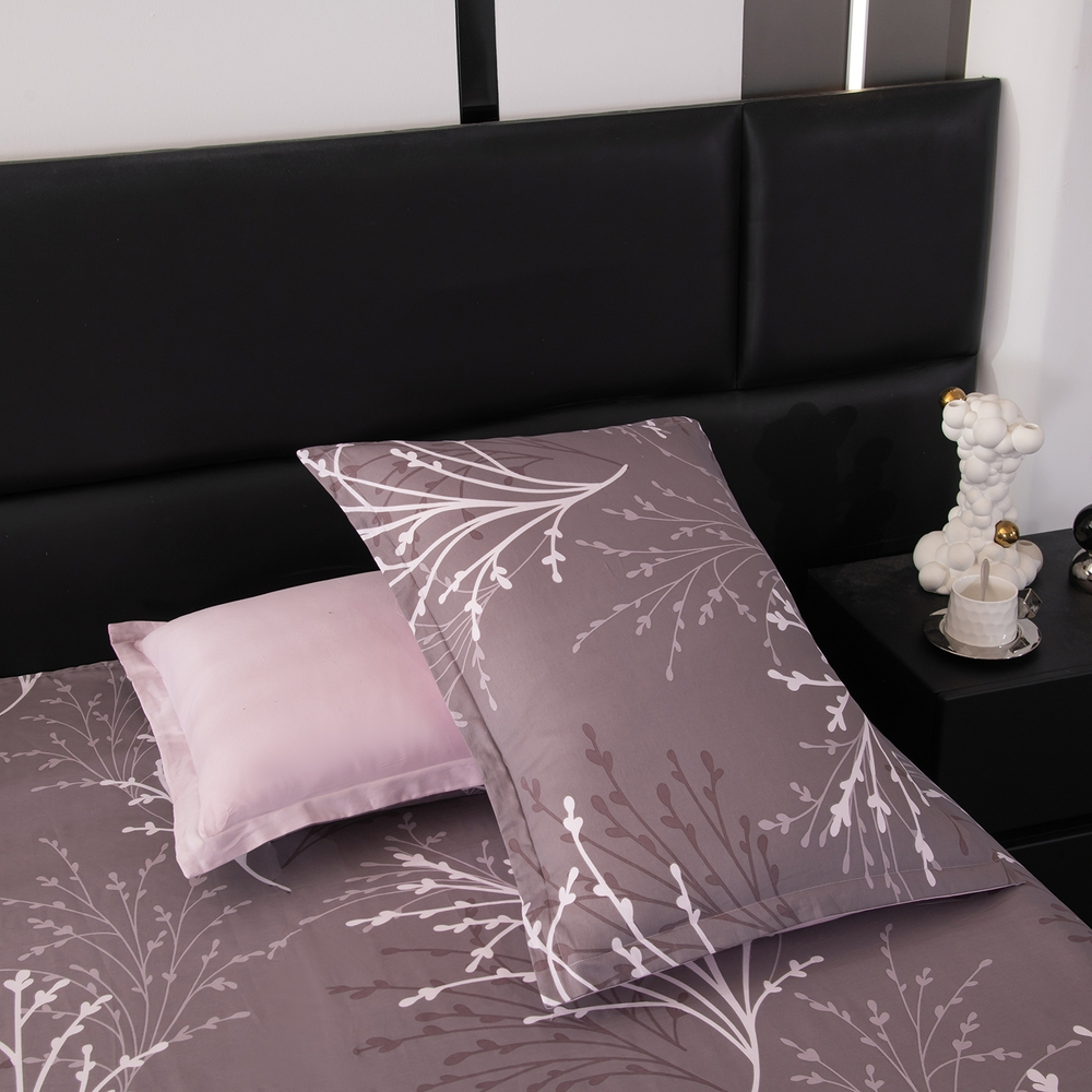 Комплект постельного белья на резинке Сатин Velouria Luxe с Одеялом VLR006