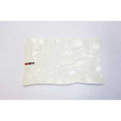 Блюдо прямоугольное 32,5*19,5 см h2 см Texture Style белое фарфор P.L. Proff Cuisine [4]