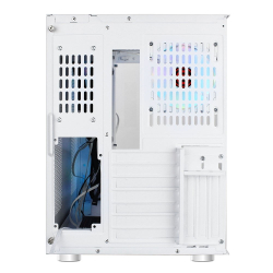 Ginzzu V570 RGB подсветка, контроллер CRC10, 4* 12RW6 FAN 12CM RGB, закаленное стекло 1*USB 3.0,1*USB 2.0, AU Белый ATX