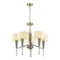 5403/5 CLASSIC ODL_EX23 171 бронзовый/светло-коричневый/кремовый металл/керамика/ткань Люстра E14 5*40W LATTE