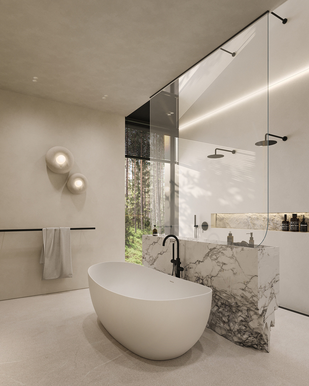 Ванна из искусственного камня ABBER Stein AS9615-1.6 белая матовая