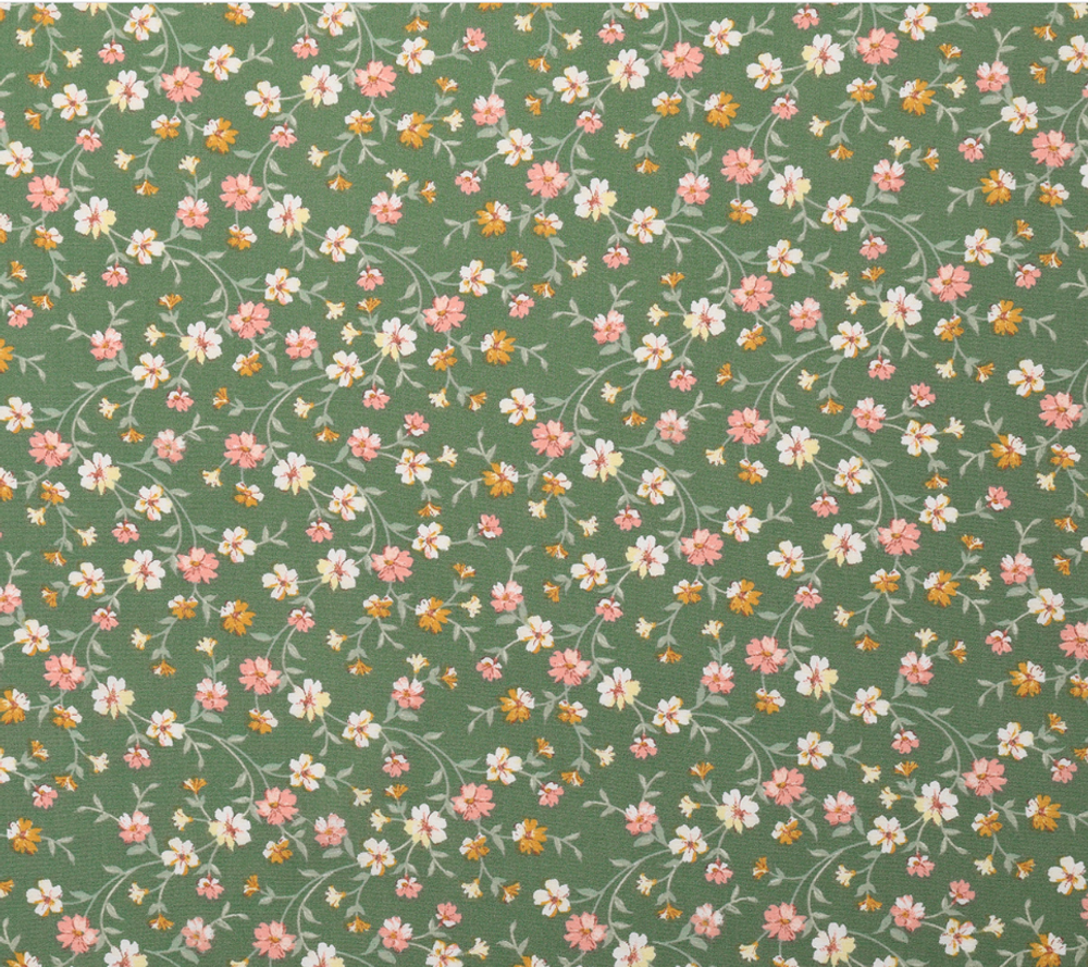 Ткань штапель принт 105 гр/м, 100% вискоза, ш. 145 см