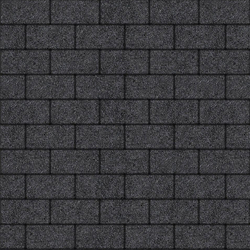 Тротуарная плитка ПРЯМОУГОЛЬНИК 200x100 мм - Стоунмикс Черный