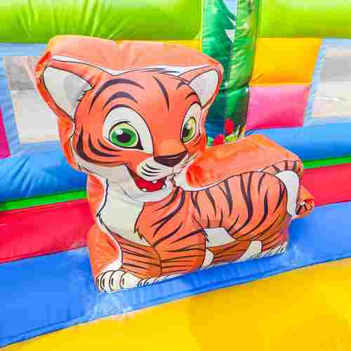 Коммерческий надувной батут «Тигриная страна», 9*5*5 м.