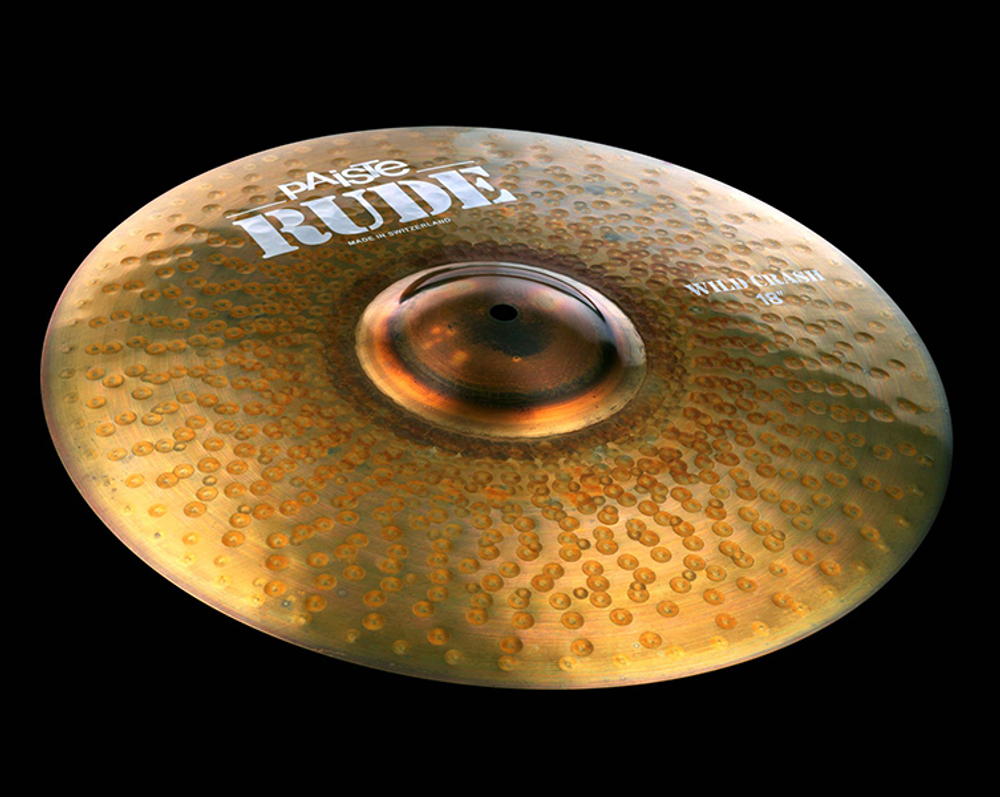 0001127718 Rude Wild Crash Тарелка 18", Paiste