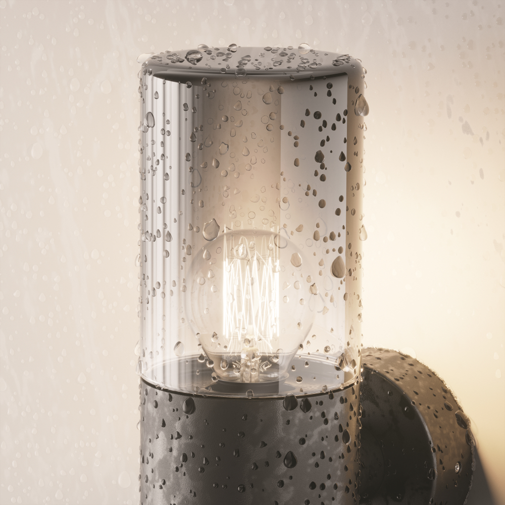 Уличный настенный светильник Outdoor O432WL-01GF