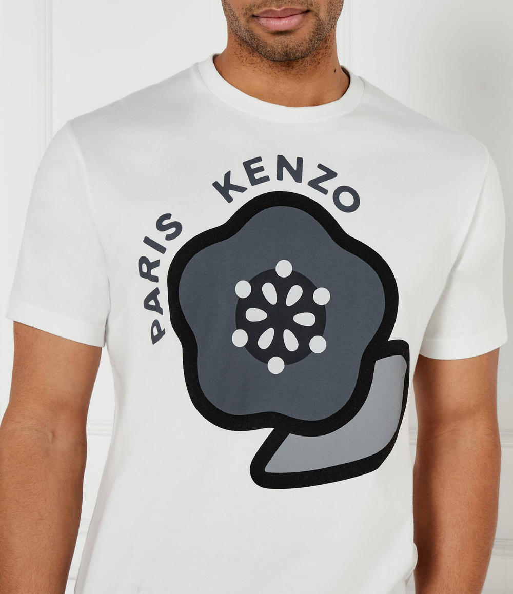 Футболка Kenzo - белый(FF55TS5304SG)