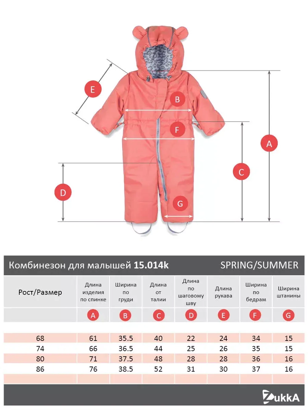Комбинезон для новорожденных демисезонный