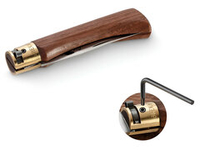 Нож складной Old Bear Classical Walnut M, сталь W1.4060, Satin, орех