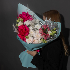 Букет цветов Ягодный конфитюр