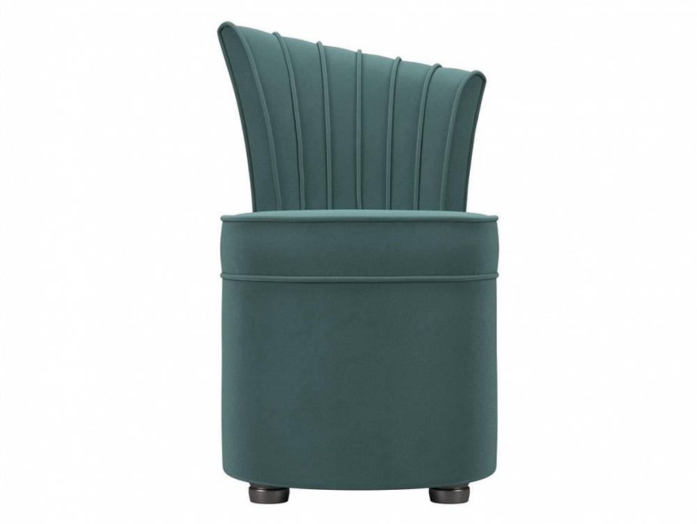 Пуф Ирис, Бирюзовый, Велюр, 109401