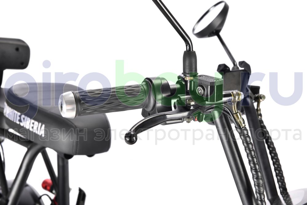 Электроскутер WHITE SIBERIA MINI R 1200w 2.0 - Черный фото 29 фото №31