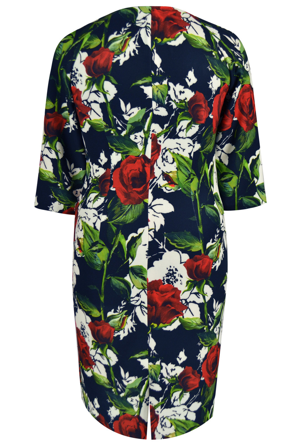 Платье женское 1208оа, Синие розы #184СР051208оа