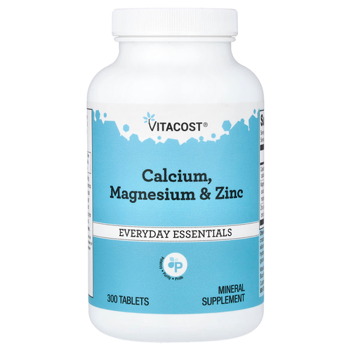 Vitacost, Calcium, Magnesium & Zinc, 300 Tablets