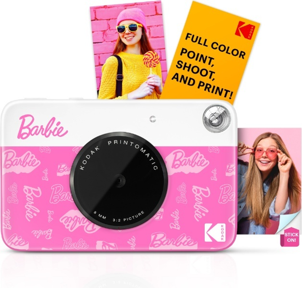 Фотокамера моментальной печати Kodak Barbie светло-розовый