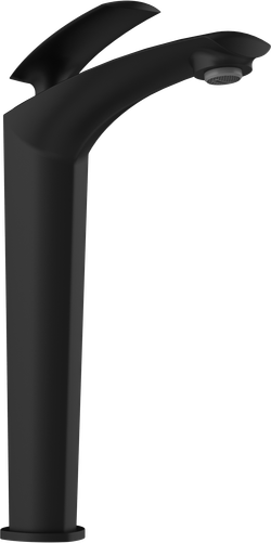 Смеситель для раковины STWORKI Гётеборг S03020BK + донный клапан SW-001BK черный матовый