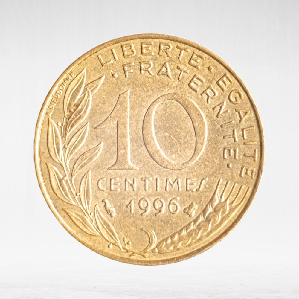 France, 10 Centimes 1996, VF