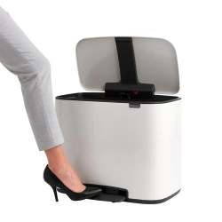 Brabantia Контейнер для мусора Bo 36л белый