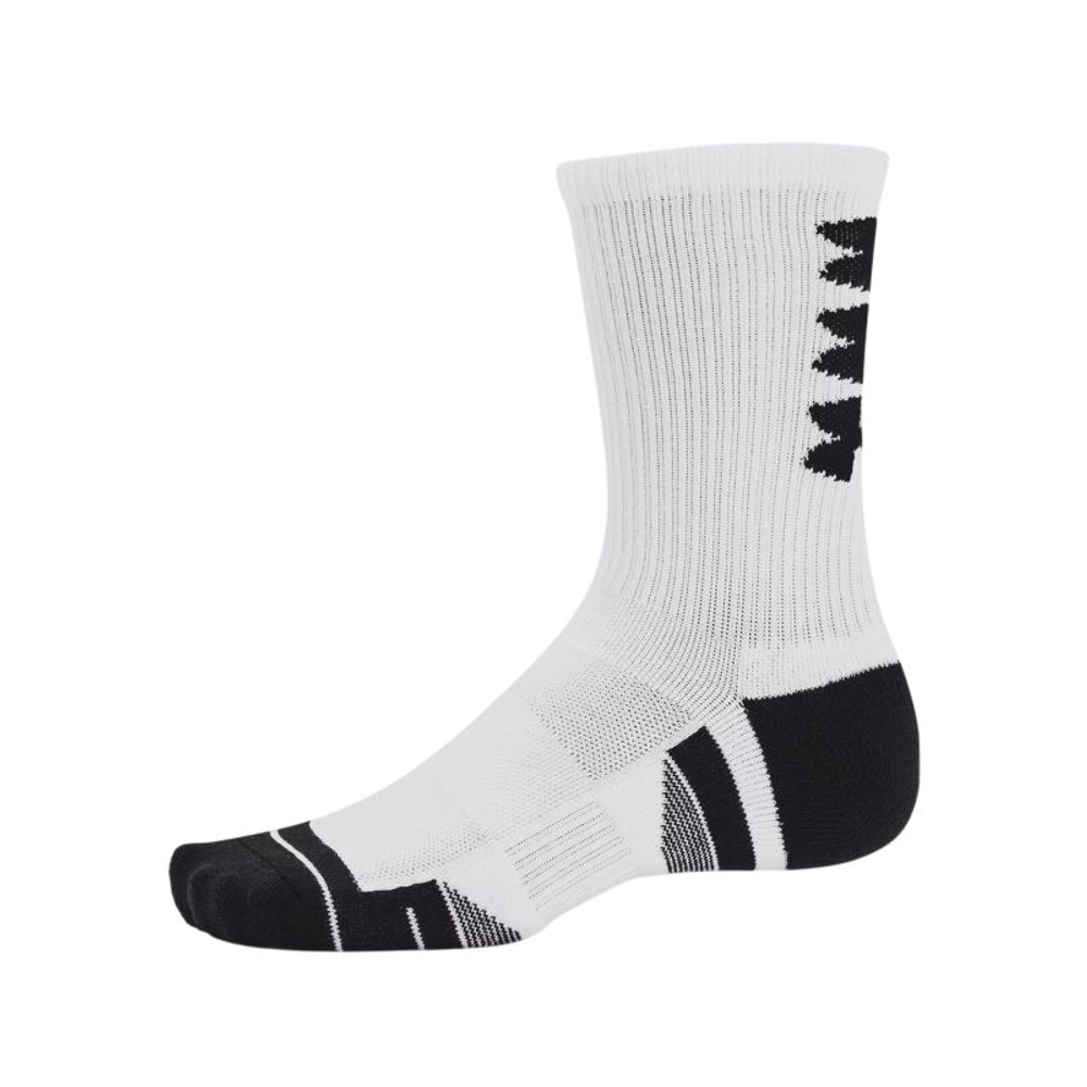 Теннисные носки Under Armour Performance Tech Crew Socks 3P - white/black