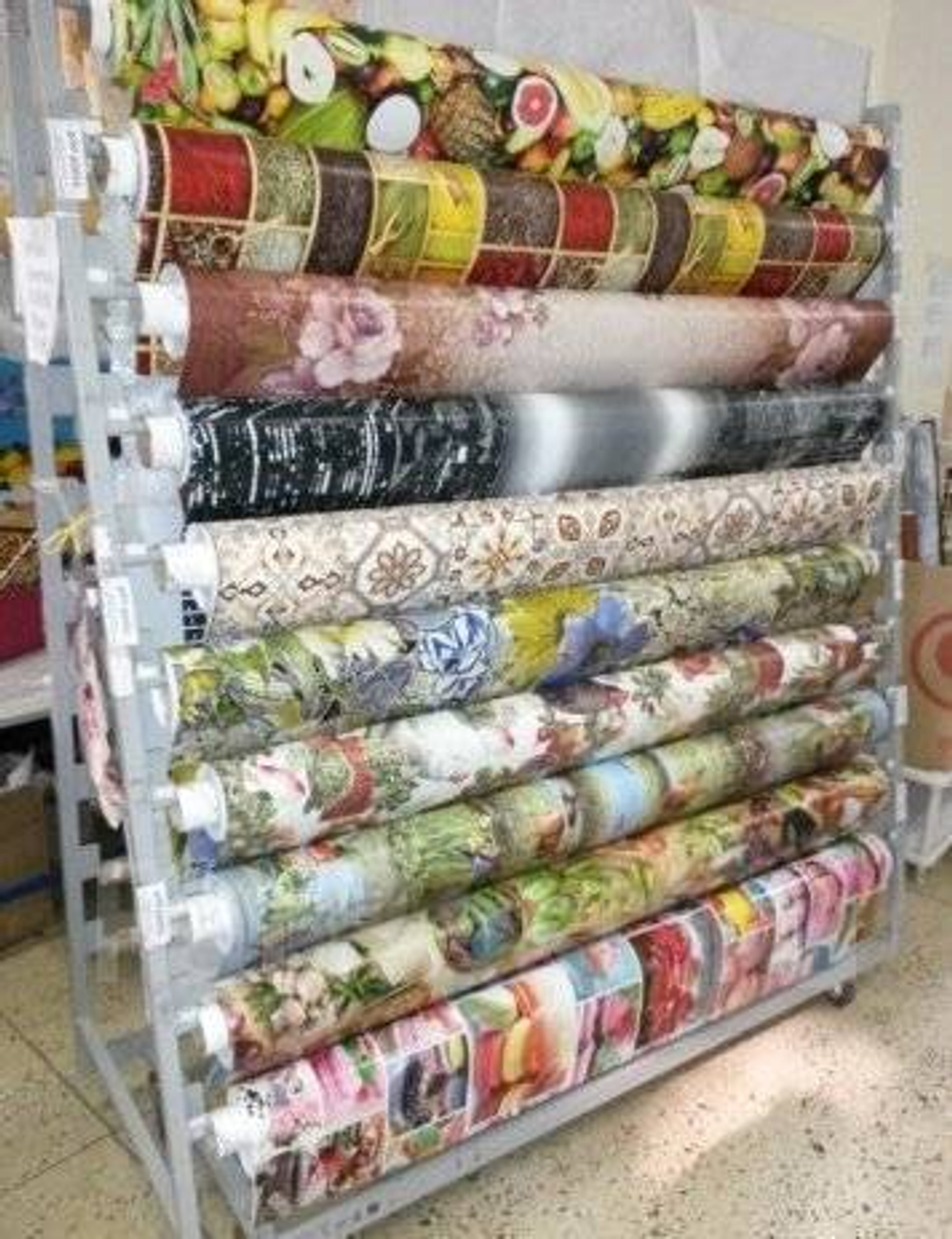 Клеенка ПВХ "АМАРАНТ" на нетк/основе 1,40*20