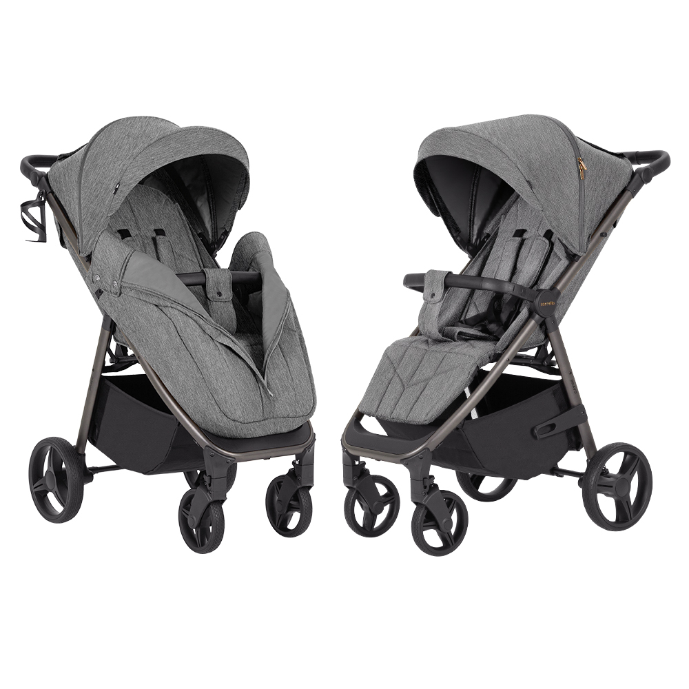 Коляска прогулочная Carrello Bravo CRL-8512PU (Metal Grey) Лимитированная версия