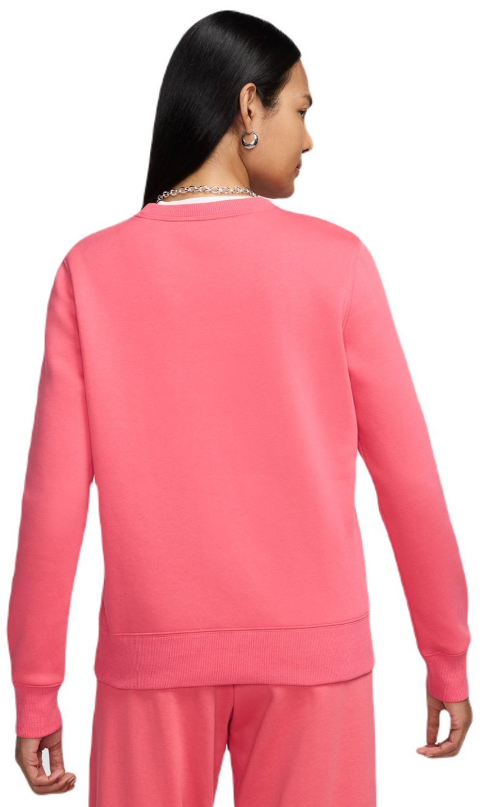 Женская Кофта теннисная Nike Sportwear Phoenix Fleece Hoodie - Розовый