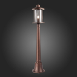 SL080.415.01 Светильник уличный наземный ST-Luce Темный кофе/Прозрачный, Темный кофе E27 1*60W LASTERO