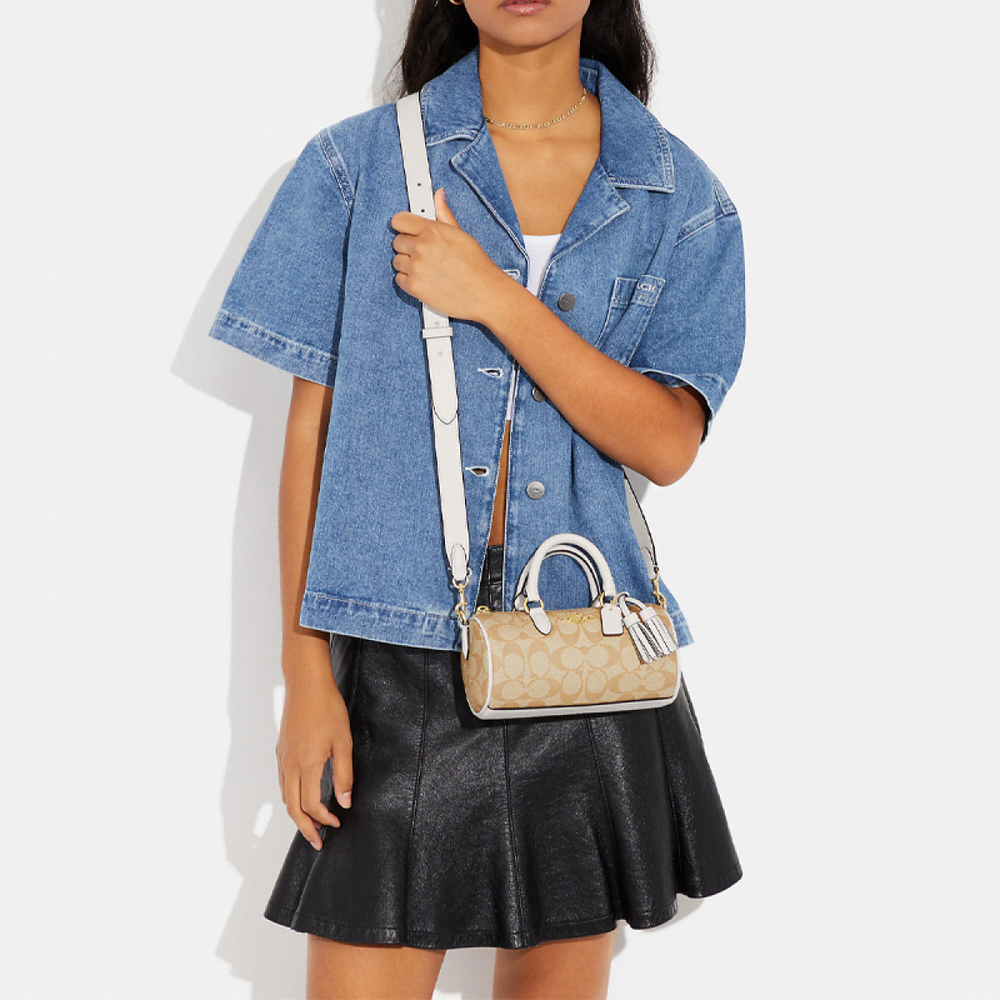 Сумка COACH Lacey 19 Logo PVC, CK689-IMDQC