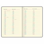 Ежедневник датированный 2025 А5 148х218 мм GALANT "Infinity Gold", под кожу, темно-синий, 115729